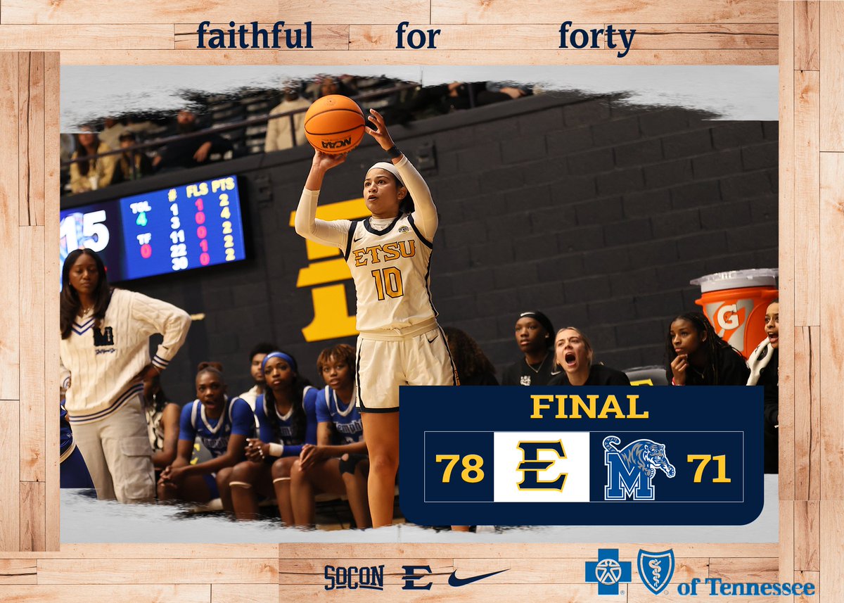 𝓟𝓵𝓪𝔂 𝓽𝓱𝓸𝓼𝓮 𝓜𝓮𝓶𝓹𝓱𝓲𝓼 𝓫𝓵𝓾𝓮𝓼

#FaithfulForForty | #BeGreat