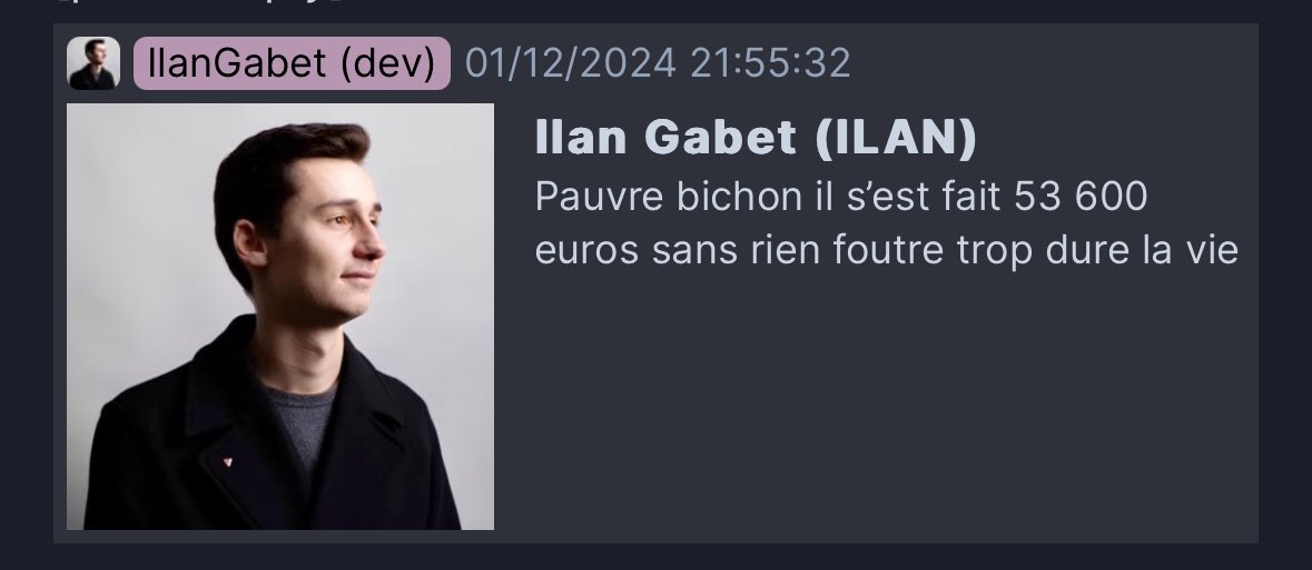 arteFrench's tweet photo. Ce jeune garçon aime beaucoup l’arrogance résultat ça l’a tokenisé sur pumpfun 😹😹🫵

Y’a un monde où les cryptos boy que tu déteste tant vont faire de l’argent sur ta propre gueule 😹🫵

Hsns3efmshf9hexiu5ctgKjBJqFo48pGAmo1EaCLpump https://t.co/uSiwZuP36k