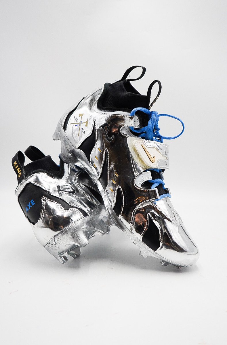 stevens_nation's tweet image. Don’t miss @KingHenry_2 reppin’ #axeALS cleats vin @Ravens vs @Eagles! @NFL #MyCauseMyCleats