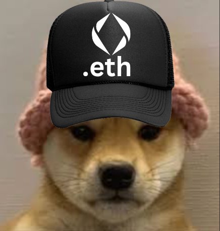 The .eth stays on.