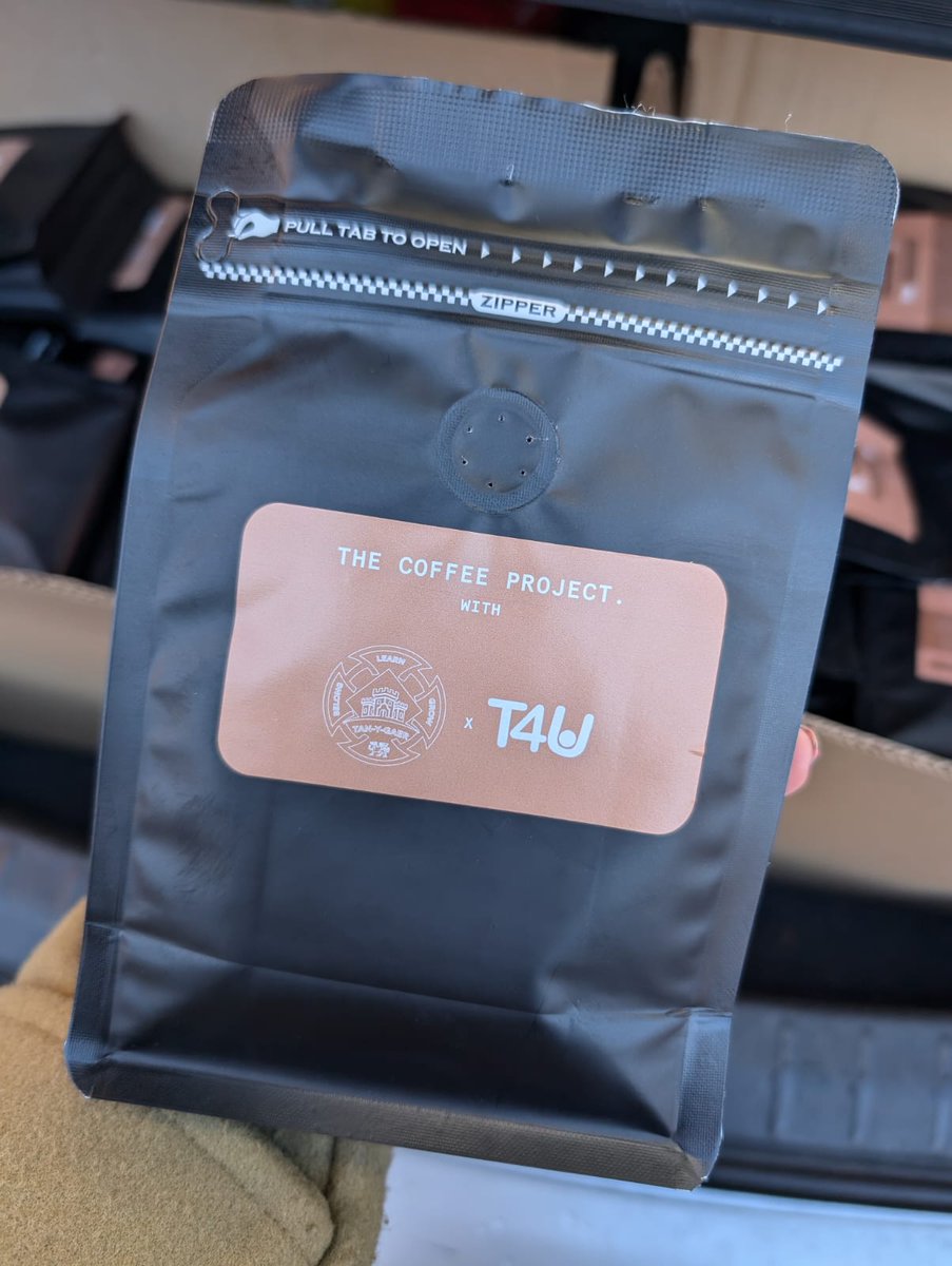 Exciting news! Hoff Coffi is back with 'The Coffee Project'.  With the help of <a href="/wrexhambean/">Wrexham Bean Co.</a> and the young people at Ysgol Tan y Gaer we are supporting <a href="/Teams4u/">Teams4u</a> 
Check out our new look and story here: hoffcoffi.com  #CommunitySupport