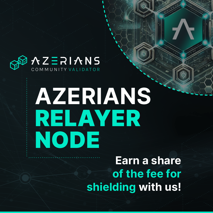 🚨 Exciting news! As an OG Community Validator, we’re thrilled to announce that we’ll soon be launching a RELAYER Node for $AZERO’s #zkOS, becoming one of the first Relayers on <a href="/Aleph__Zero/">Aleph Zero</a>! 🎉✨

🔒 With 2+ years of nearly 100% uptime as a well-known and trusted validator, we’re