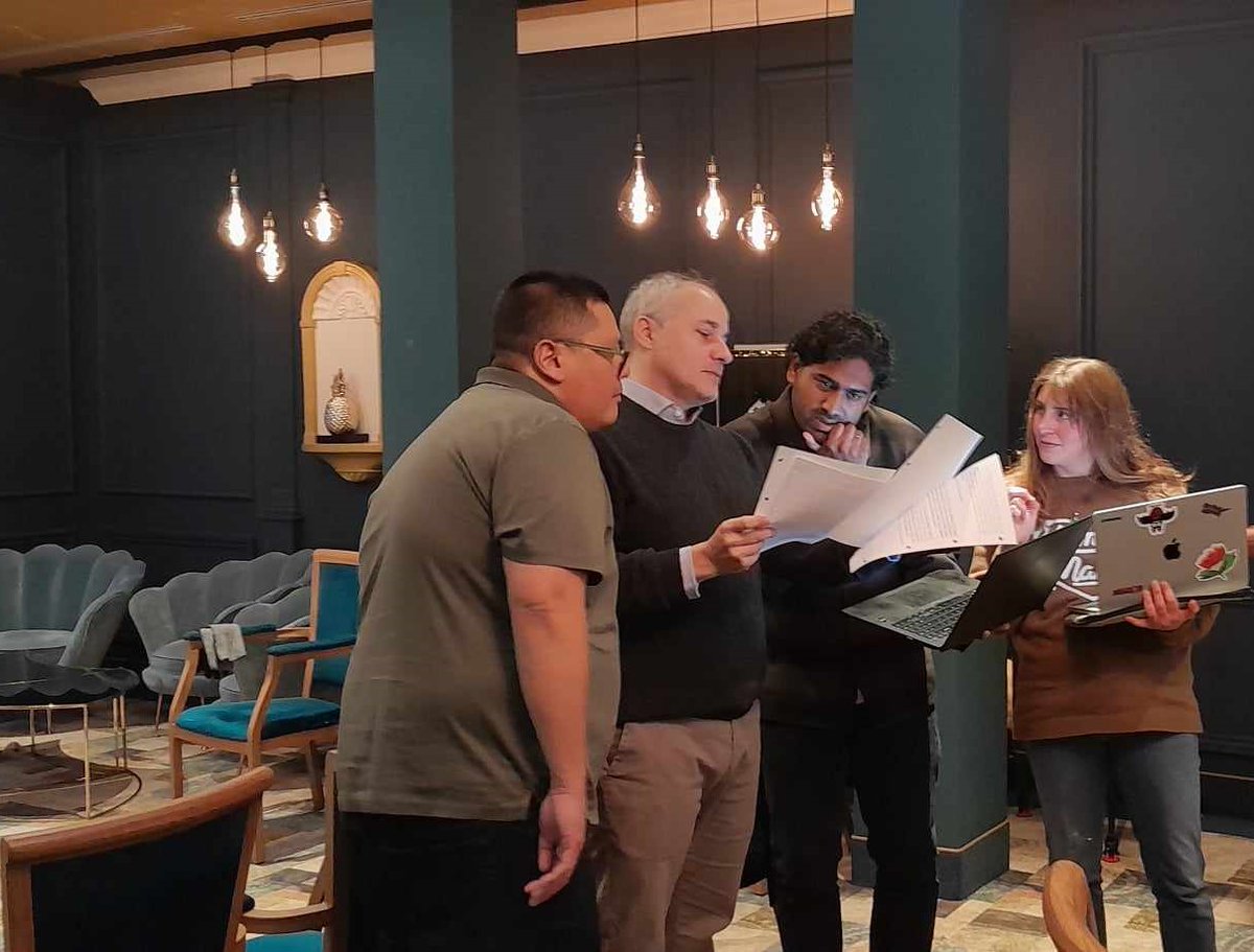 Countdown mode..#MSG &amp; 🇻🇺 legal teams putting the finishing touches to their statements as the #ICJ proceedings on climate change begin in less than 24 hrs. Our team consists of Deputy DG <a href="/GregNimbtik/">Greg Nimbtik</a> as head of delegation, #MSG Lead Legal Counsel <a href="/IlanKiloe/">Ilan Kiloe</a>, &amp; Brittien Yosef.