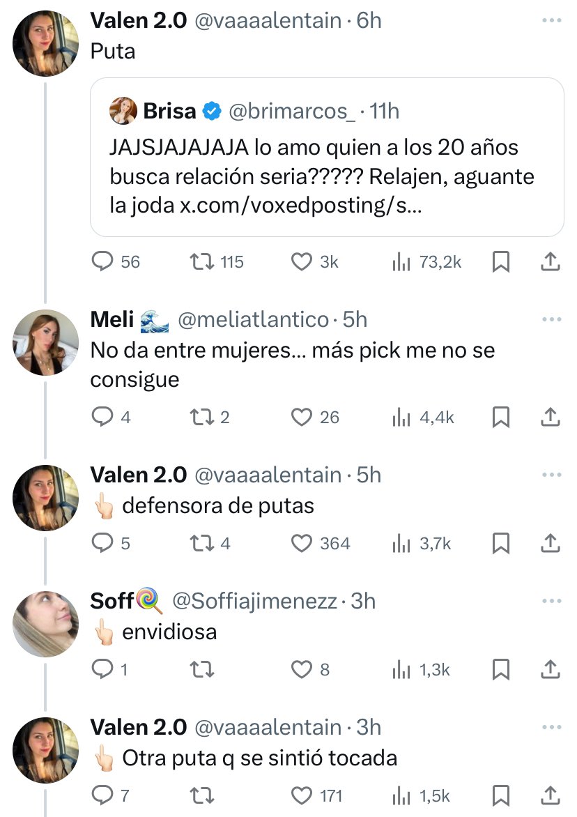 las atendió a todas
