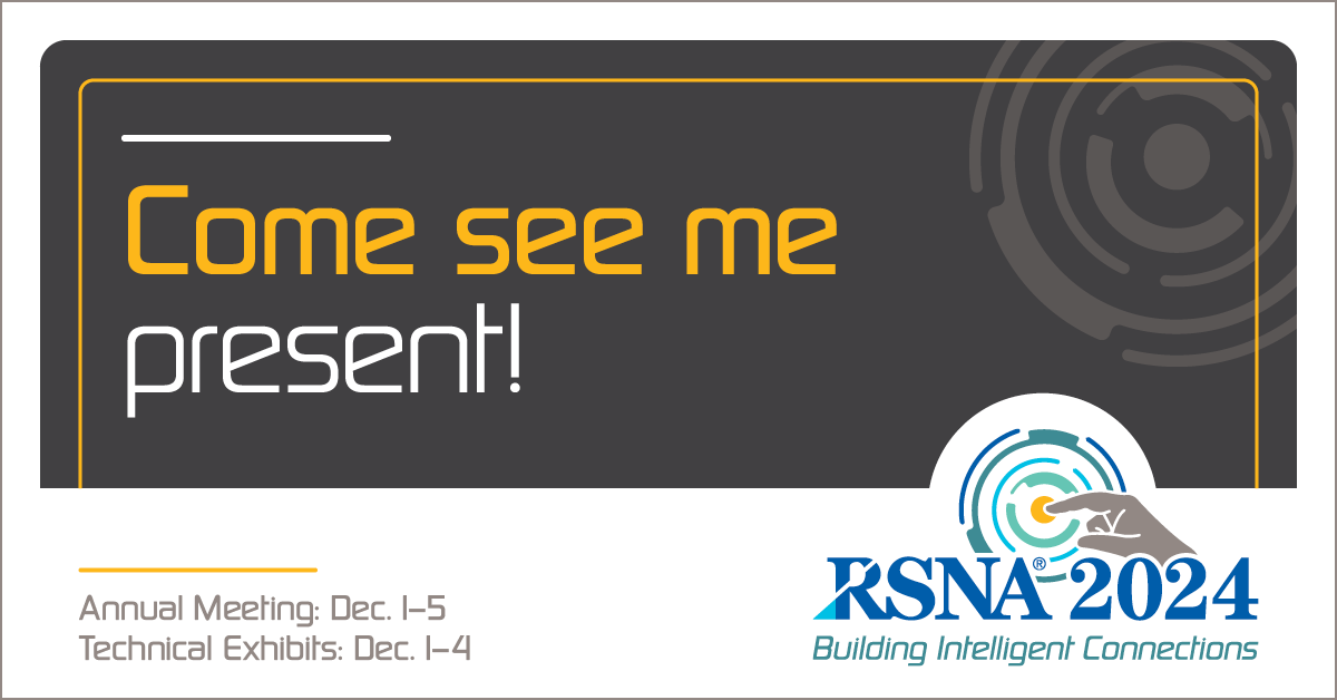 David Payne, MD, MS (@davidlpaynemd) on Twitter photo Looking forward to seeing old and new friends at #RSNA24! I am presenting at the #LLM session Monday (tomorrow) at 9:30 in E450B.
Shout out to my mentors <a href="/virginiabhill/">Virginia Hill, MD</a> and <a href="/PrateekPrasana/">Prateek Prasanna</a> for guiding me in this project!
<a href="/NURadiology/">Northwestern Radiology</a>
<a href="/RSNA/">RSNA</a> Looking forward to seeing old and new friends at #RSNA24! I am presenting at the #LLM session Monday (tomorrow) at 9:30 in E450B.
Shout out to my mentors <a href="/virginiabhill/">Virginia Hill, MD</a> and <a href="/PrateekPrasana/">Prateek Prasanna</a> for guiding me in this project!
<a href="/NURadiology/">Northwestern Radiology</a>
<a href="/RSNA/">RSNA</a>