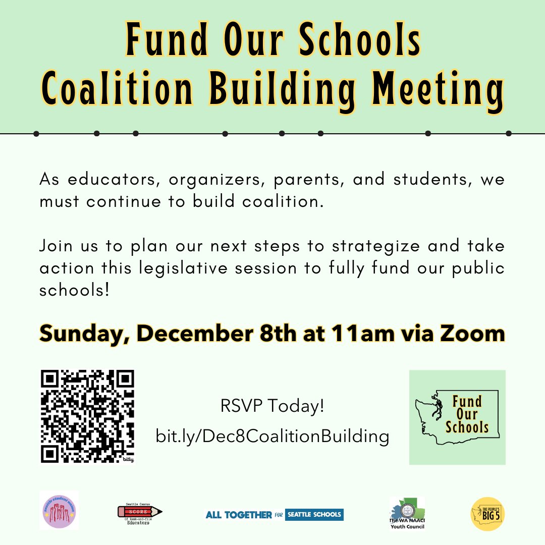 Seattle Caucus of Rank-and-file Educators tweet media
