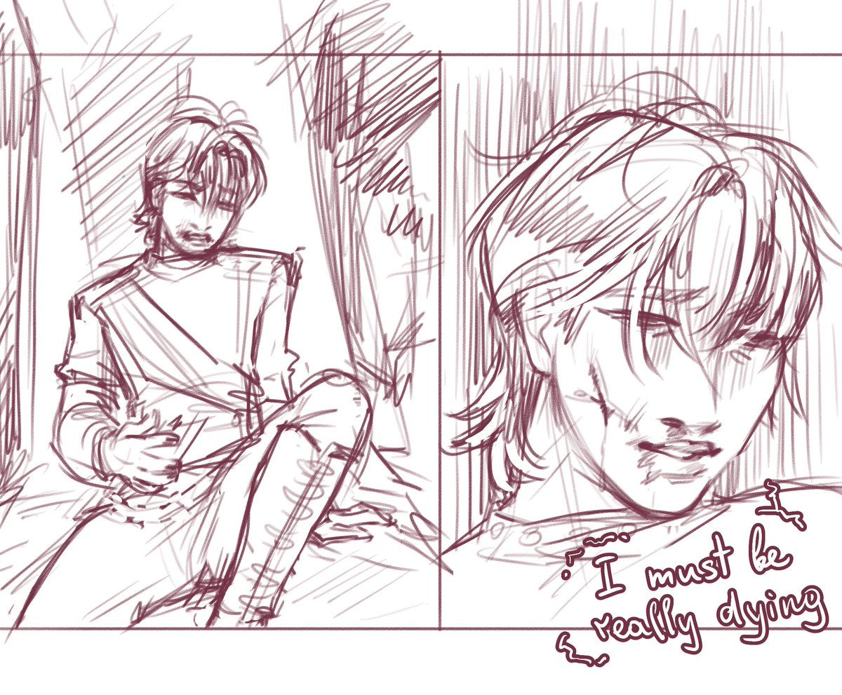 screamwxx's tweet photo. some fantasy shj au where sh is a creature looking for his one true mate and hj is just a very unfortunate soul https://t.co/c8eDoBWFXm