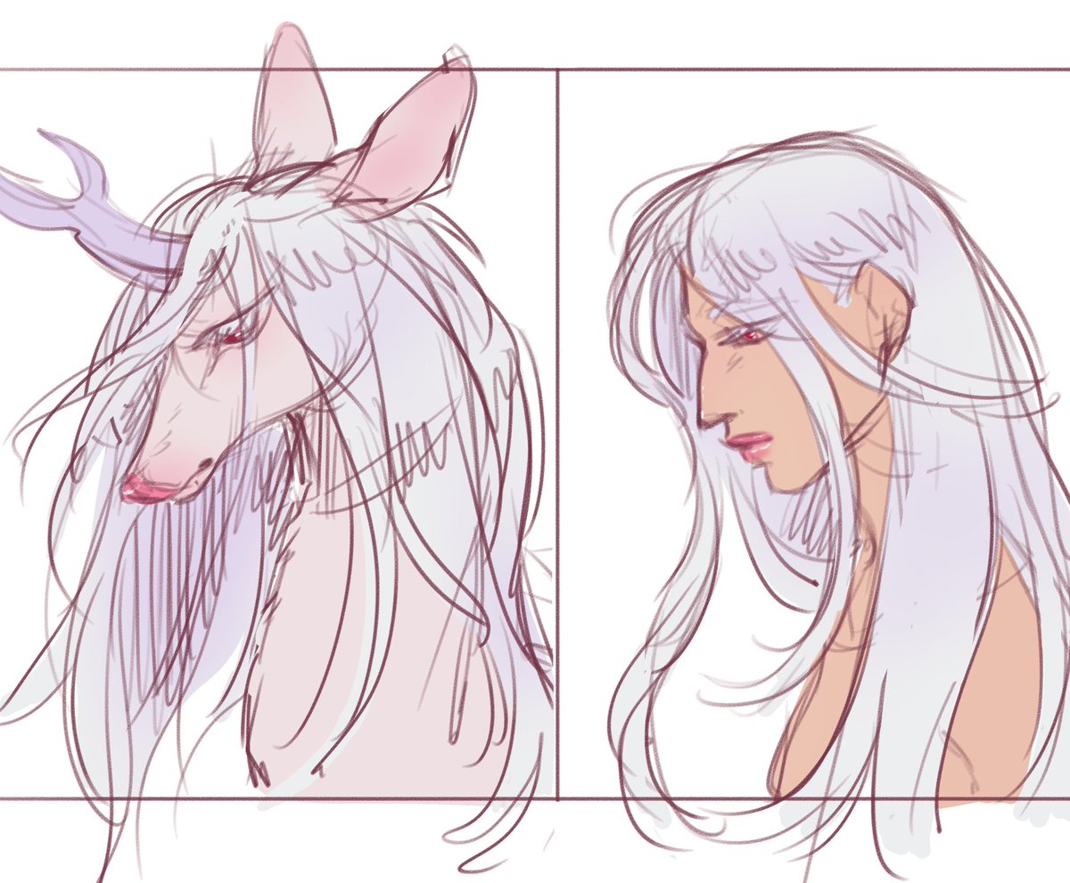 screamwxx's tweet photo. some fantasy shj au where sh is a creature looking for his one true mate and hj is just a very unfortunate soul https://t.co/c8eDoBWFXm
