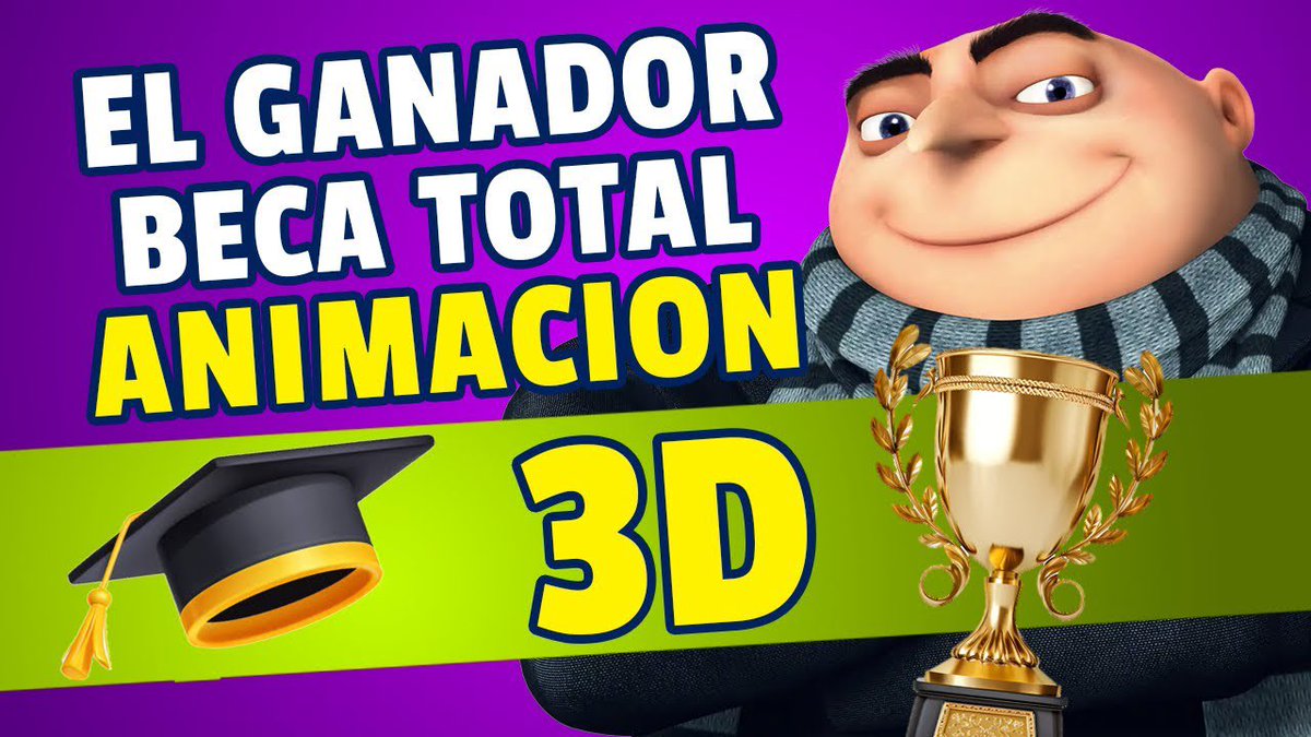 ClubAnimacion3D's tweet photo. Este VIDEO incluye un SORTEO para todos los suscriptores al Canal 🎁. 👉 https://t.co/ZGoP2mcpHE

Además puedes conocer a los finalistas de este fantástico concurso dónde todos aprendemos. https://t.co/4USsLJPg5M