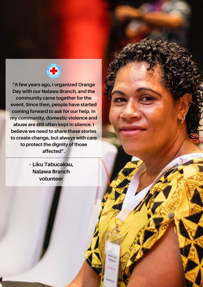 FijiRedCross's tweet photo. #16DaysOfActivism | Say NO to Gender Based Violence. SayNO - UNiTE to End Violence Against Women.
#16daysofactivism2024 #16DaysOfActivism #EndTheSilenceOnDomesticViolence #EndGenderBasedViolence #SayNoToViolence https://t.co/lSkqdi7U0O