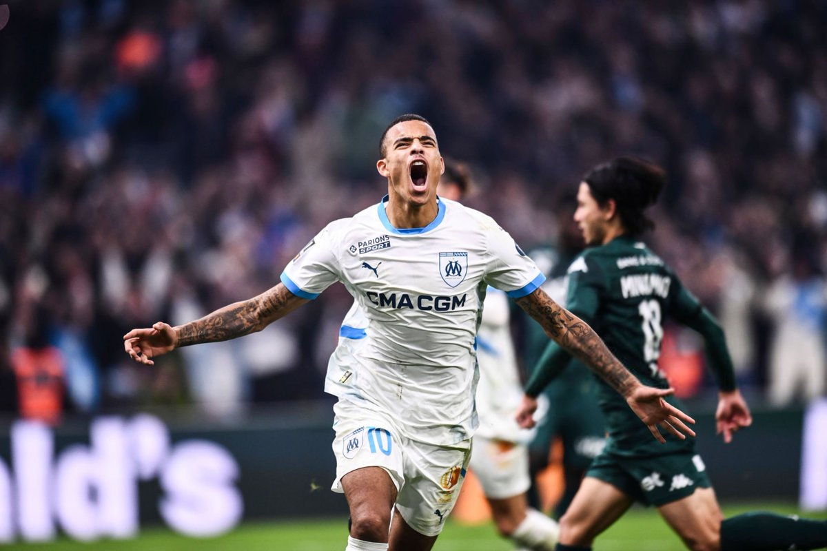 HQpcrt's tweet image. Mason GREENWOOD #OMASM