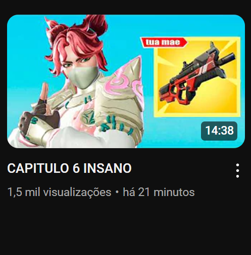 O youtube lançou A/B test de thumbnails
Tou a testar isso a literalmente só mudar a cor 🤠

Que cor aparece para vcs?