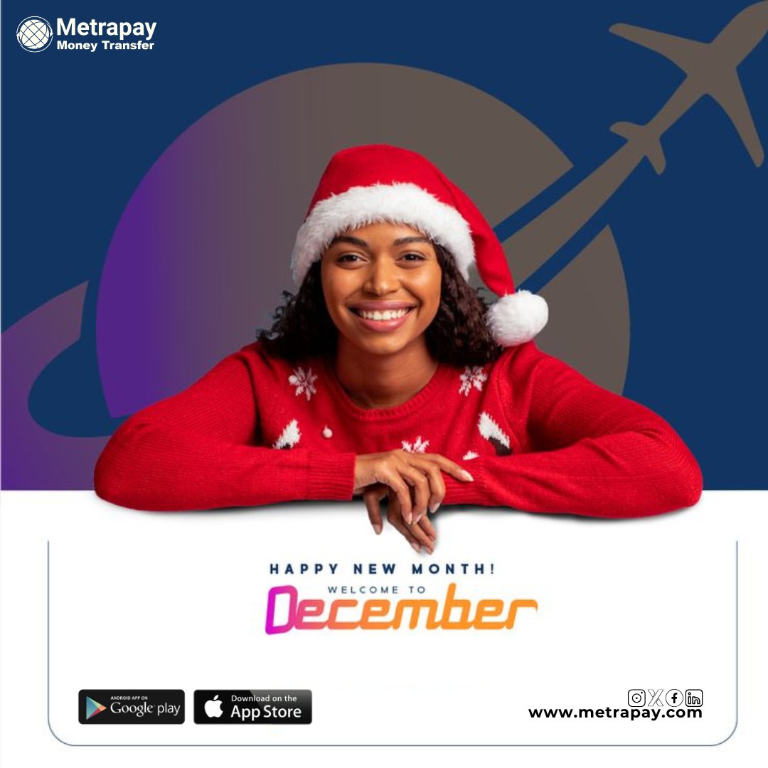 MetraPay's tweet photo. All we wish you are a fantastic last month of the year 2024! With Thanksgiving, we say the reason for this season is love sharing and MetraPay is in the middle of it with you!

Welcome to December, let's get the season celebration to a flying start!

#Thanksgiving  #FinTech https://t.co/0rAfaVBABf