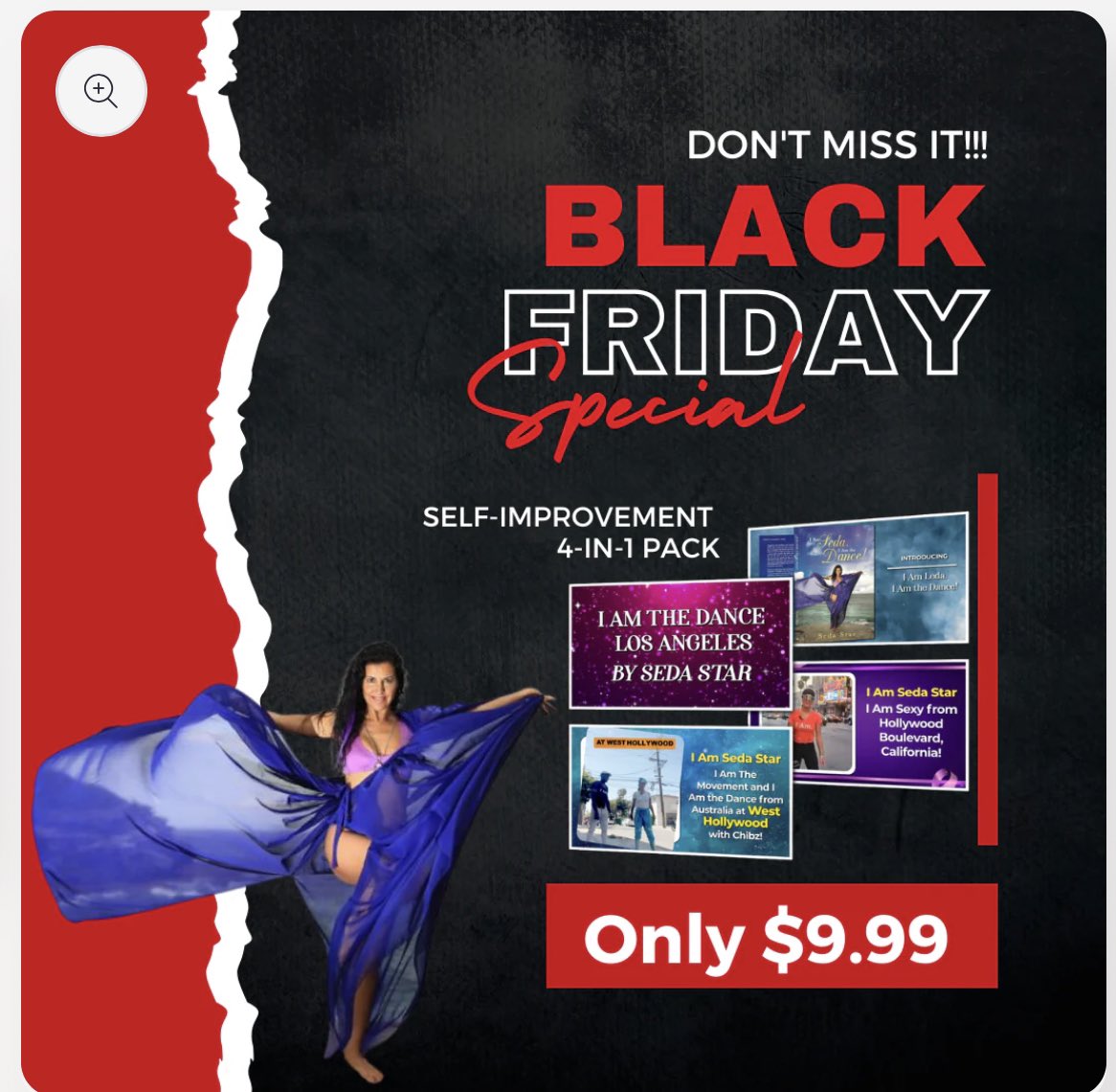 **Black Friday Sale: "I Am The Dance" 4-Pack Special with Seda Star – 4 Videos Direct from Hollywood!**

Get Now ! Link below 👇 Don't miss this opportunity 
sedastar.shop/products/black…