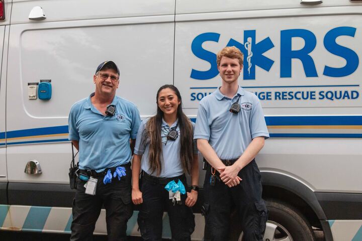 SouthOrangeResq's tweet photo. Did you know that every month the EMS Division is dispatched to over 100 calls within the 911 system? This Giving Tuesday, you can help support us by donating at https://t.co/EJlLahYzXm! https://t.co/2f5s1uF3Ap