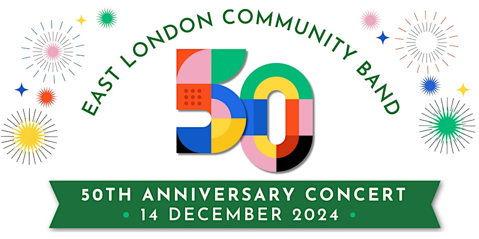 EastLondonCommunityBand (@elcb_social) on Twitter photo 2 weeks until our 50th Anniversary! This celebration concert rounds off our hugely busy 50th anniversary year.
Join us on 14th December 17:30 at <a href="/GenesisCinema/">Genesis Cinema</a> tickets available here: eventbrite.co.uk/e/east-london-… <a href="/AAF1895/">Aldgate & Allhallows Foundation</a> <a href="/bbcarts/">BBC Arts</a> <a href="/ClassicFM/">Classic FM</a> <a href="/ELAdvertiser/">East London Advertiser</a> <a href="/MakingMusic_UK/">Making Music UK</a> <a href="/Portal_Trust/">The Portal Trust</a> 2 weeks until our 50th Anniversary! This celebration concert rounds off our hugely busy 50th anniversary year.
Join us on 14th December 17:30 at <a href="/GenesisCinema/">Genesis Cinema</a> tickets available here: eventbrite.co.uk/e/east-london-… <a href="/AAF1895/">Aldgate & Allhallows Foundation</a> <a href="/bbcarts/">BBC Arts</a> <a href="/ClassicFM/">Classic FM</a> <a href="/ELAdvertiser/">East London Advertiser</a> <a href="/MakingMusic_UK/">Making Music UK</a> <a href="/Portal_Trust/">The Portal Trust</a>