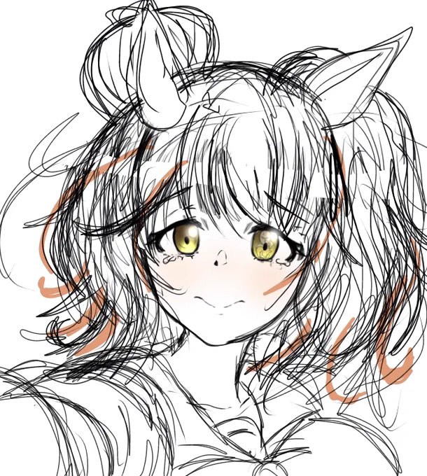 おはマーちゃんいつかちゃんと描きたいマーちゃんです 