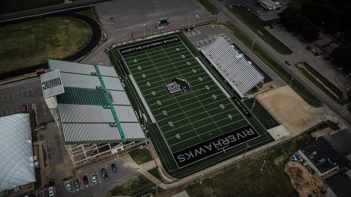 After a great talk with <a href="/CoachJune26/">Junior Tanuvasa</a> I am blessed to receive an offer from Northeastern State!!