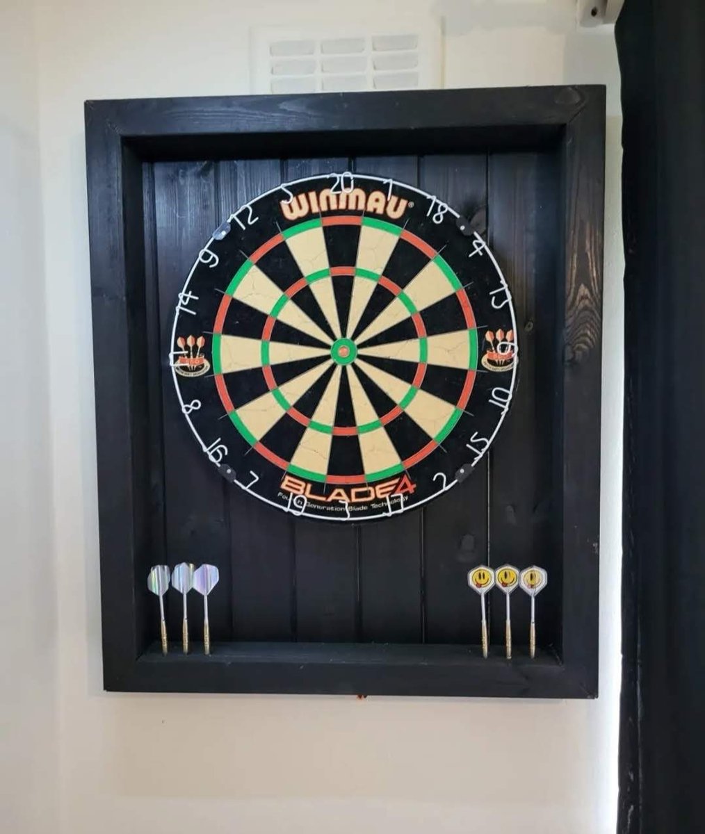 Rob_the_Knob's tweet image. tinyurl.com/3f7he6tf
Rustic #dartboard board surrounds 
#pdc #darts #arrows 
Order now for xmas while stocks last