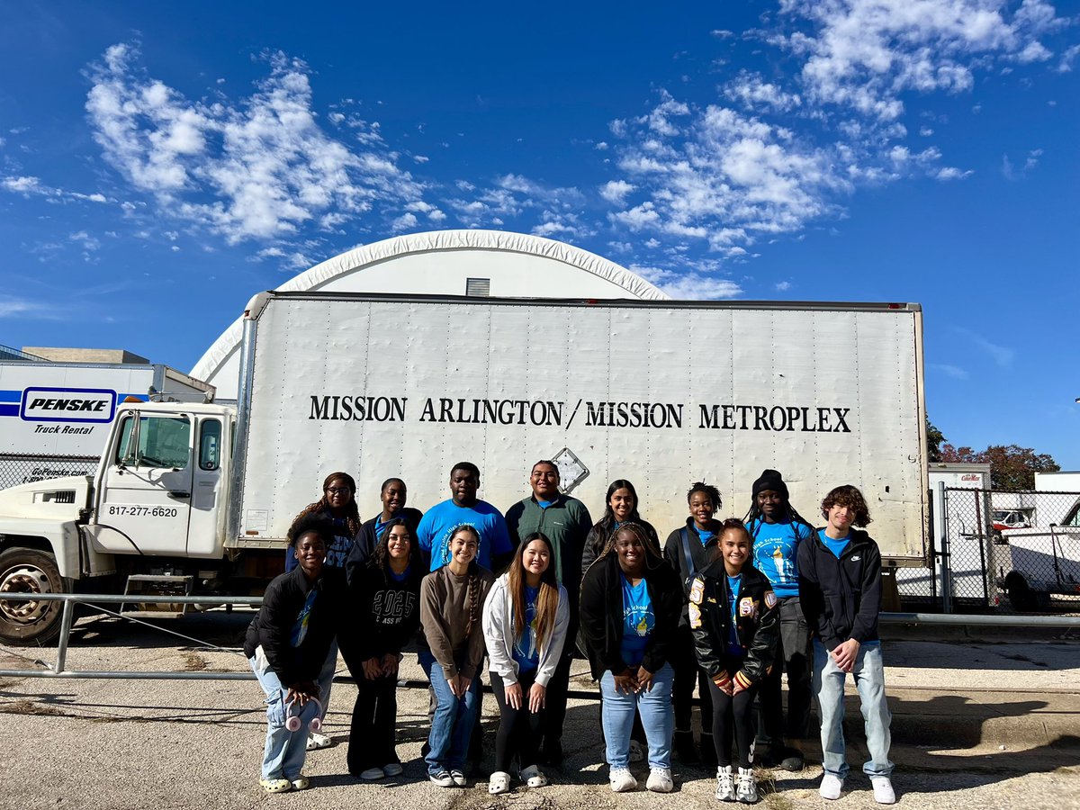 Thank you to everyone who volunteered at Mission Arlington over Thanksgiving break.
