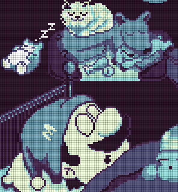 scofieldmon's tweet photo. Hello, this is my day 211 in @basepaint_xyz  and my first piece with my update. I really hope you like my Snorlax. I took the idea from Trombopoline's comment about the direction of the canvas and tried to align it with what they envisioned. https://t.co/J8wRGZt5Gj