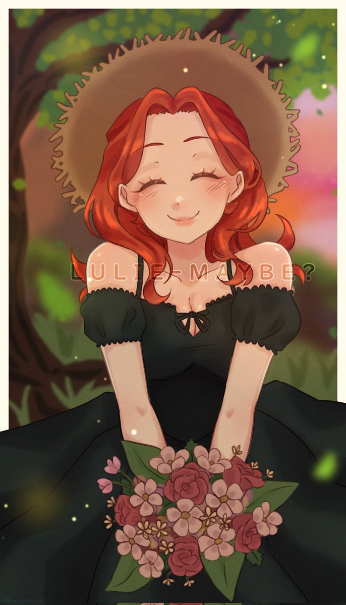 LulieMaybe's tweet photo. @Cinnovabun This is so pretty!!!! 
I don't post my art a whole lot but I'd love to give this a go if you'd like >w<
Here's some of my art :p https://t.co/puhSRstgDP