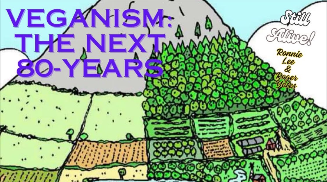 The Vegan Society has just celebrated 80 years since its founding in 1944.

In this Still Alive! episode, long-term vegans <a href="/RogerYates/">Roger Yates</a> and I speculate on where veganism will be in 2104!

Join the live at youtube.com/live/cUnOGHjhq… and post your views in the chat.

Tuesday 19:00 UTC