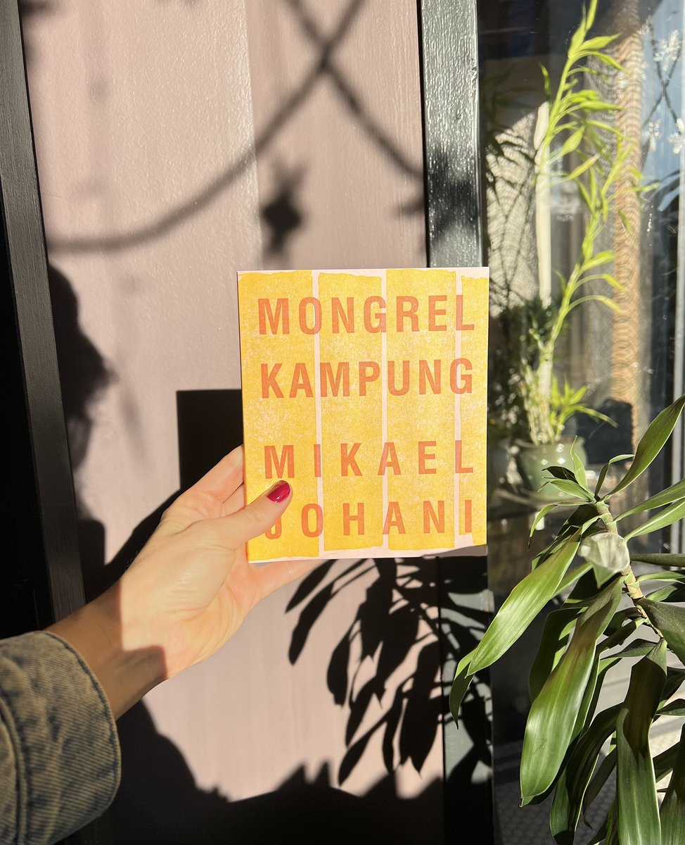 Open Books: A Poem Emporium (@openpoetrybooks) on Twitter photo “impossible is everything.”
-Mikael Johani, Mongrel Kampung (<a href="/uglyducklingprs/">UGLY DUCKLING PRESSE</a>) …n-books-a-poem-emporium.myshopify.com/products/johan… “impossible is everything.”
-Mikael Johani, Mongrel Kampung (<a href="/uglyducklingprs/">UGLY DUCKLING PRESSE</a>) …n-books-a-poem-emporium.myshopify.com/products/johan…