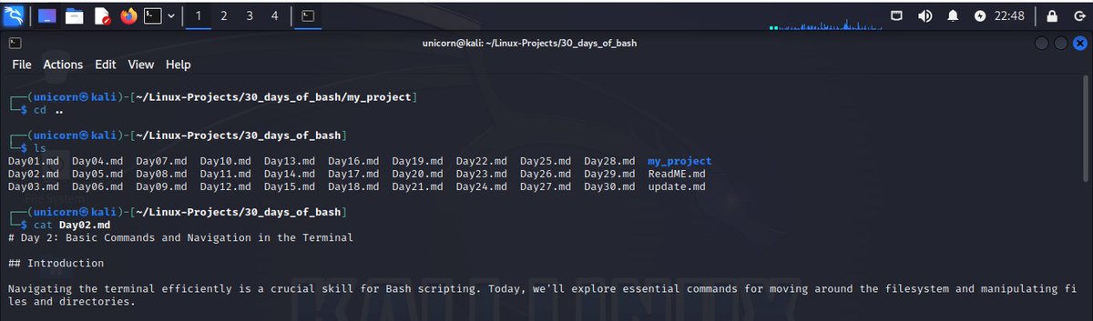 cyber_with_tega's tweet image. Day 2
#30daysofbashscripting
@akintunero 

Understood file structure navigation

Learnt how to use echo command to output redirection to another txt file

Used the cp command to copy a txt file to a directory

Learnt how to use grep/find