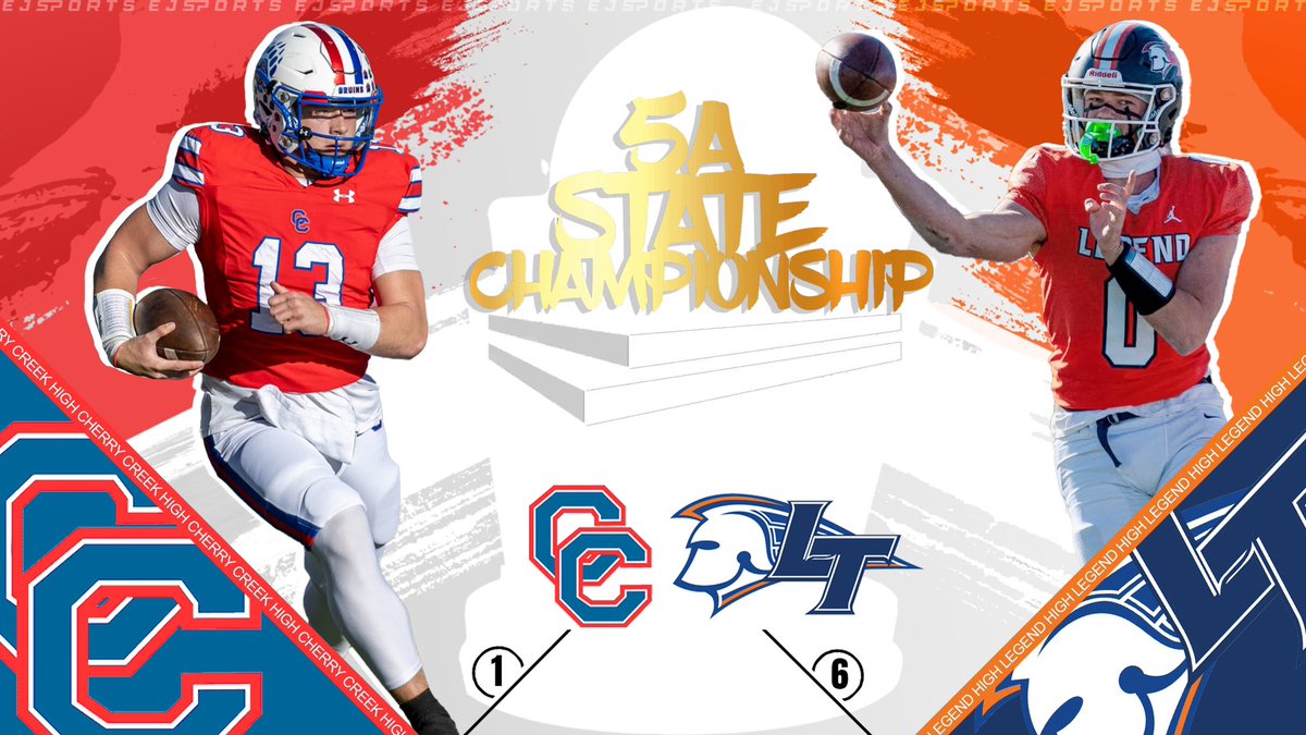 The Stage is set ! Cherry Creek Will be facing off against Legend High School . Schedule TBA <a href="/CHSAA/">CHSAA</a> <a href="/CreekFB/">CherryCreek Football</a>