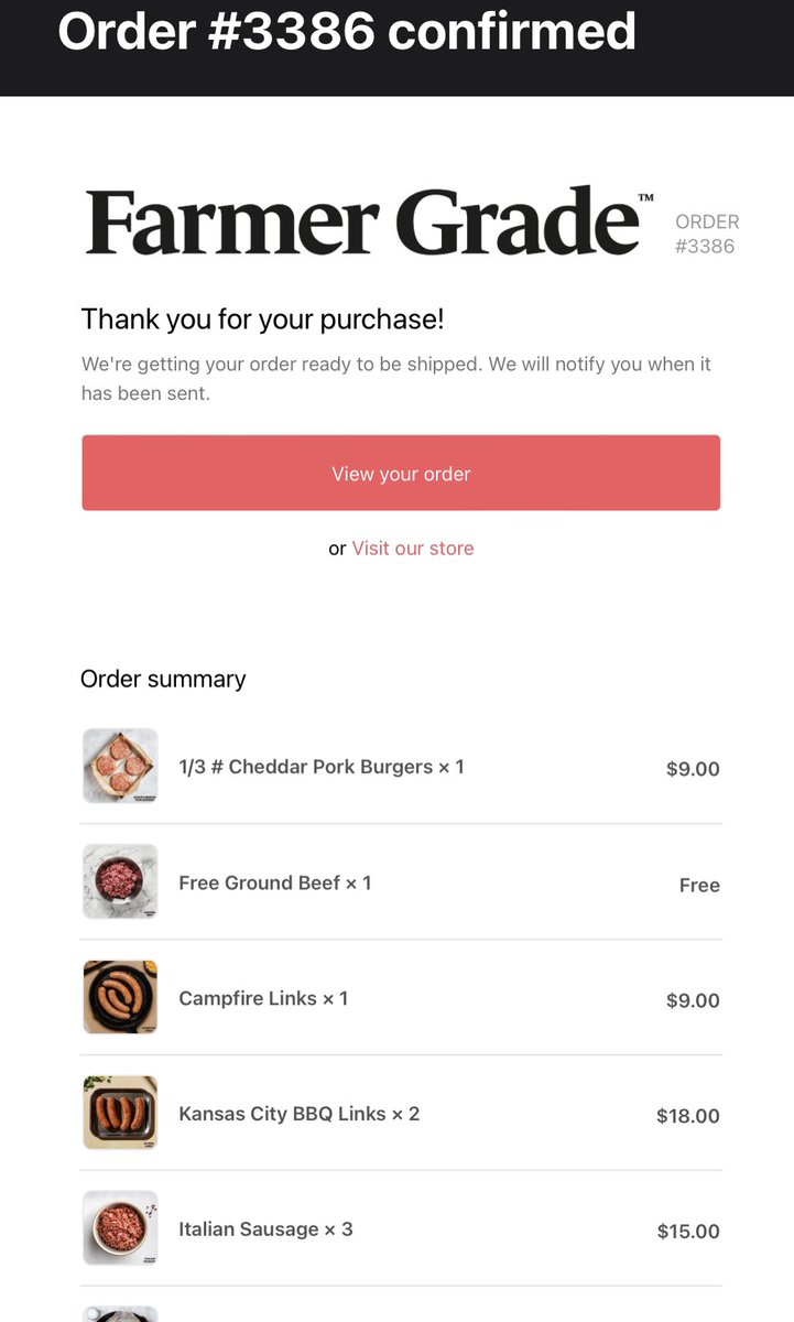 tj986's tweet photo. Got my meatreon order placed @ShopFarmerGrade @thislldofarm
Can’t wait #ShopLocal #meat https://t.co/jxLjXAzbBy