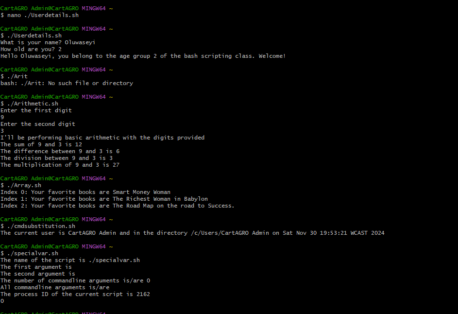 Ade_leyee's tweet image. Apparently, I made a post about my learning yesterday, but I just realized it didn&apos;t go through 😔
@jay_hunts @segoslavia @akintunero @OnijeC 
Day 61 
#100DaysOfCyberSecurity 
Day 3
#30DaysOfBashScripting .
I learned about the use of variables in Bash scripting.