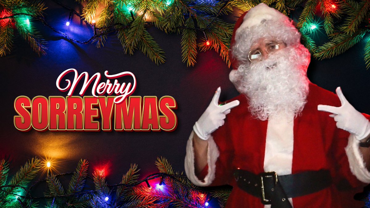 SorreyTV's tweet photo. Tonight is day 1 of Sorreymas and while I normally dont tell the gift of the day until on stream, Im in a generous mood. 

We are giving away $1000 tonight! I hope you're there! https://t.co/R7B2gJrSpj