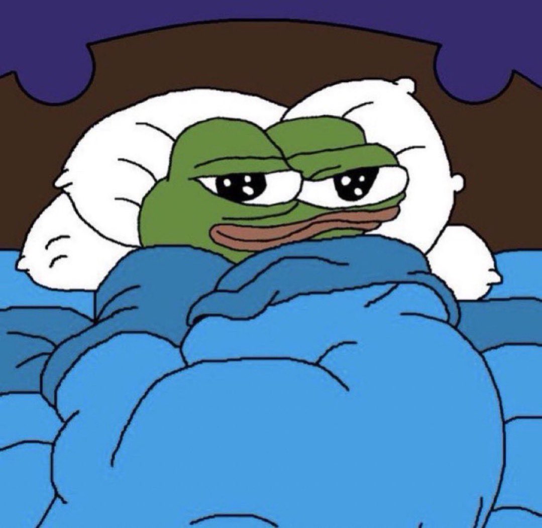 GOOD NIGHT $PEPE LEGENDS! 🐸

- Wake me up when we smashed the ATH.