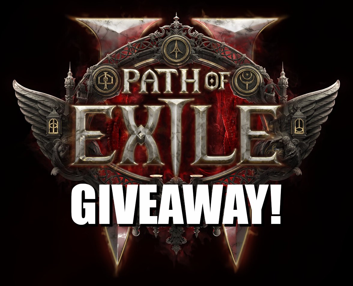Path of Exile 2 Hype!
I'm giving away 2 Early Access keys!

✅Follow
 ❤ Like
🔁Re-Post

Get these codes Exiles!
#PathofExile2