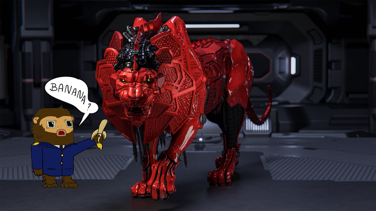 Time for my Monkee <a href="/MonkeesApeChain/">Monkees</a> | <a href="/monkeesbusiness/">Monkee Business</a> to meet his new fren @LAKonApe 🦁

Want some Banana??? 🍌

#LAKonAPE #NFT #community #ApeChain #RWAAAR