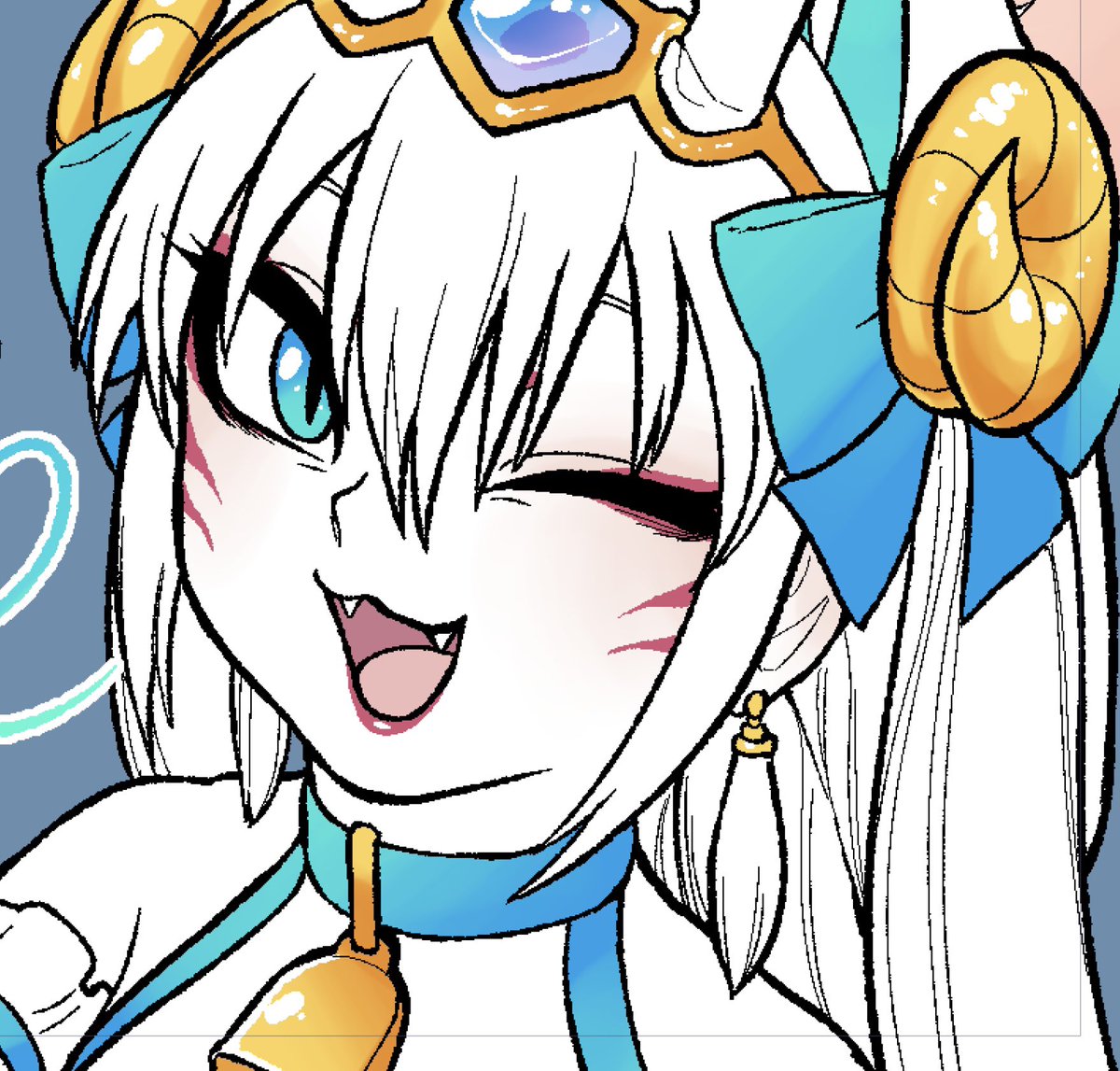 やっぱりキメラビさんは彩度低い方が老け感が出ていいな 