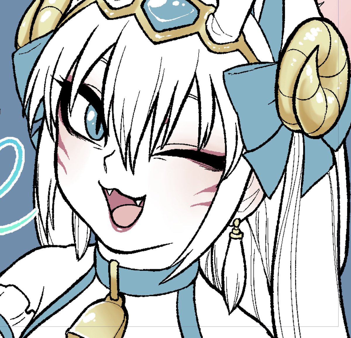 やっぱりキメラビさんは彩度低い方が老け感が出ていいな 