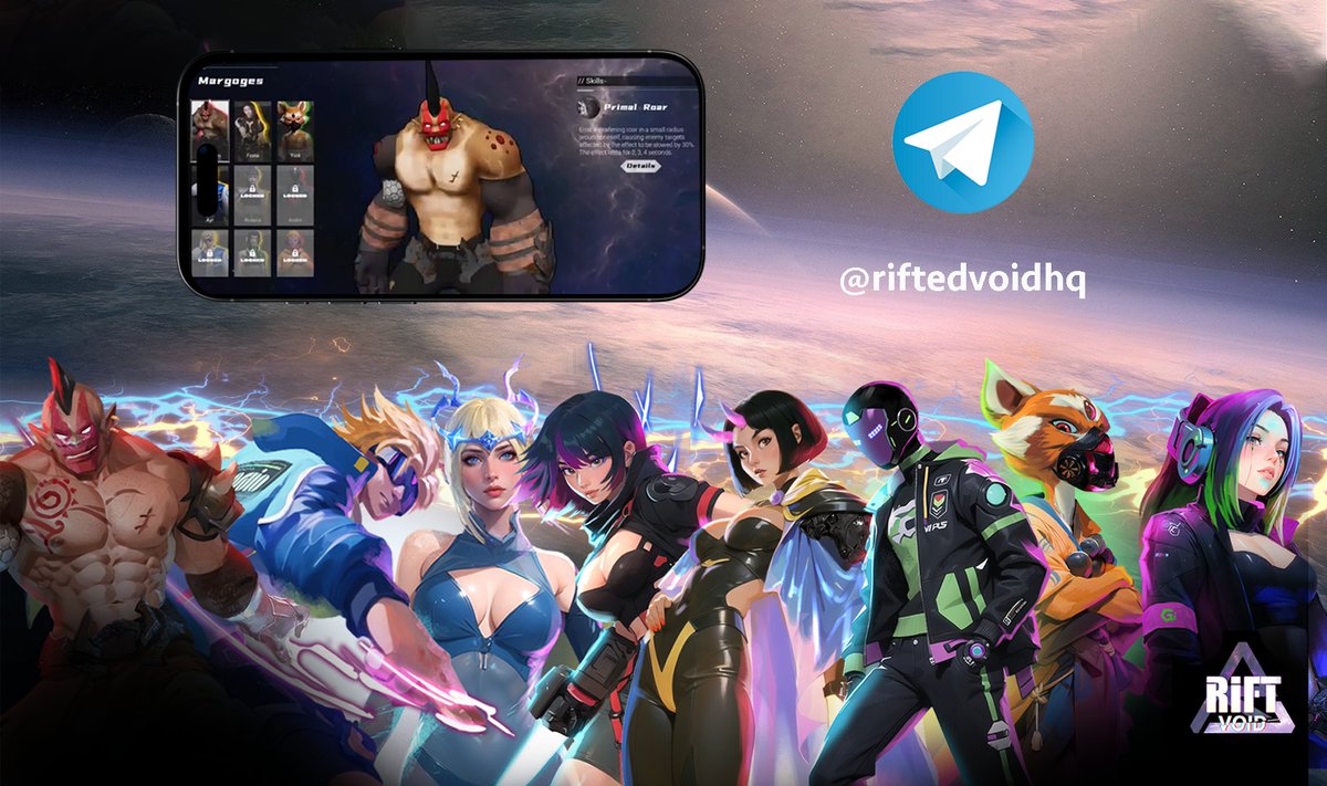 🎮🚀 Announcing Our Upcoming Game on Telegram: Play to Earn Your Way to Success! 🚀🎮

🌟 Greetings, gamers and crypto enthusiasts! 🌟

We're thrilled to announce the launch of our brand-new game on Telegram, designed to revolutionize the way you play and earn. 
#telegramgame