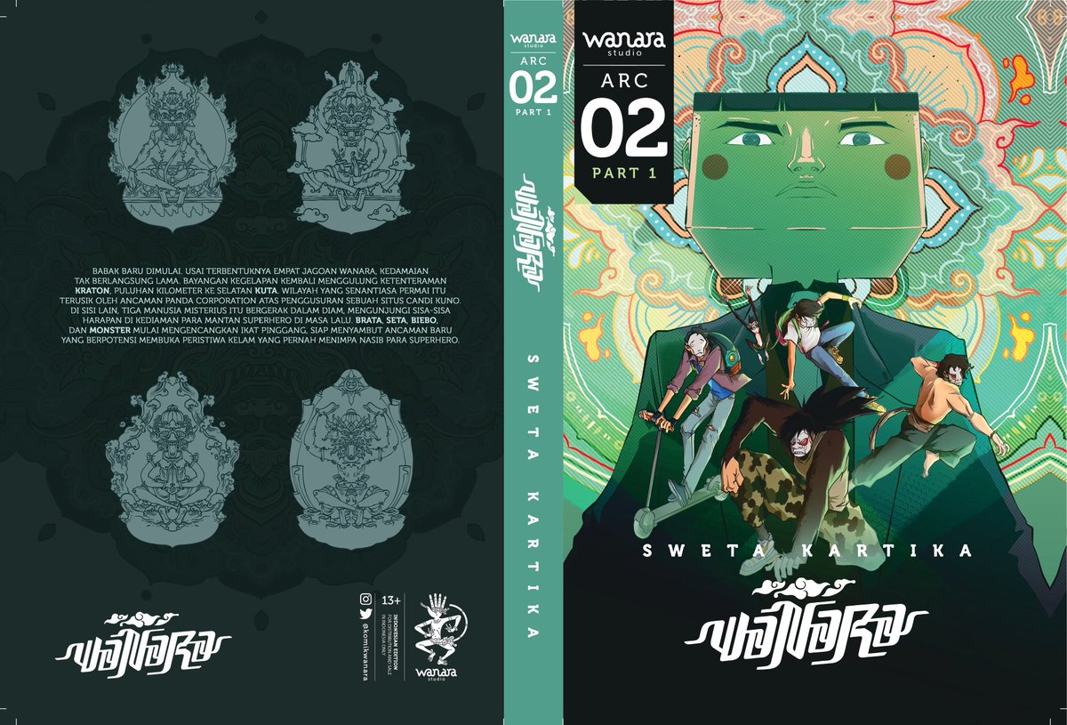 Covernya sudah naik cetak... 
Yang mau ikutan PO, masih bisa sampai tanggal 20 Desember di tokopedia Wanara Studio
tokopedia.link/N5NaalWpZOb
🔥🔥🔥
---
WANARA ARC 02 PART 1
#wanara
#WanaraComic