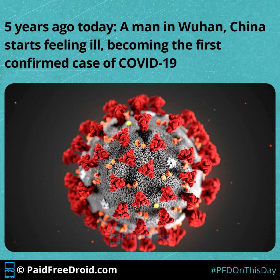 PaidFreeDroid's tweet image. 5 years ago today, the world changed forever. 🌍

The first confirmed case of COVID-19 emerged in Wuhan, marking the start of a global journey none of us will forget. 💔💪

#OnThisDay #PandemicReflections #Covid19 #FiveYearsLater