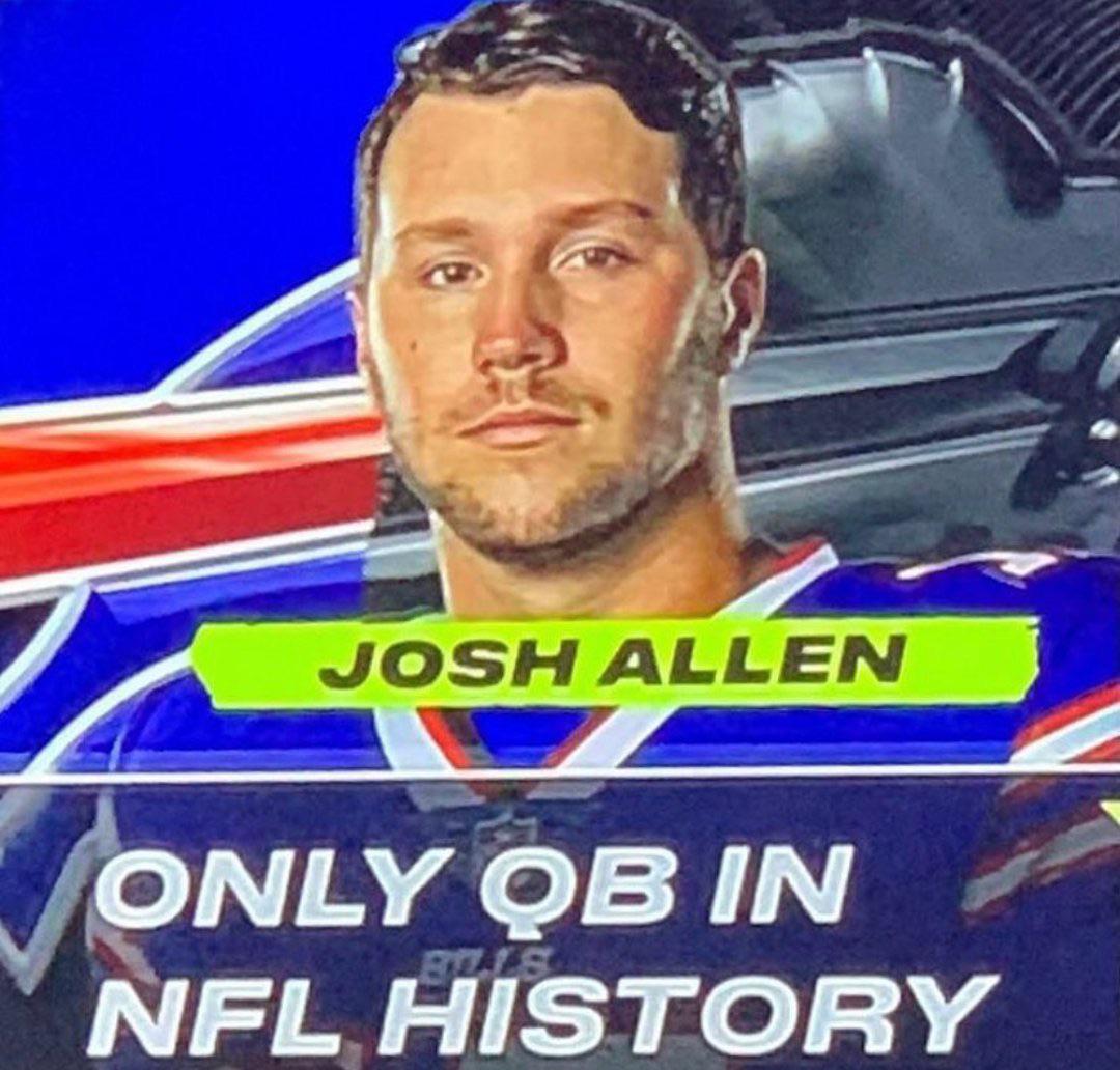 Every time Josh Allen steps on the field