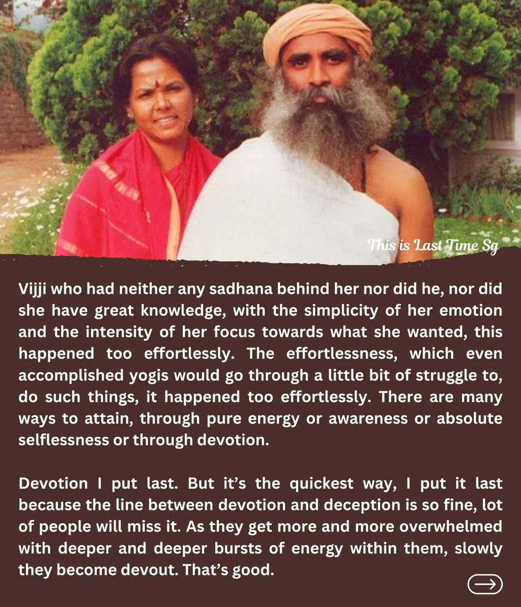 LastTimeSG's tweet image. Deeply Overwhelmed by Devotion can Burst all the Boundaries 🙇🏻‍♀️🙏🏼🌺

There have been thousands of devotees who dissolved themselves into ultimate with their intensity of Devotion 🙏🏼🙇🏻‍♀️🌺 #Sadhguru #IshaFoundation