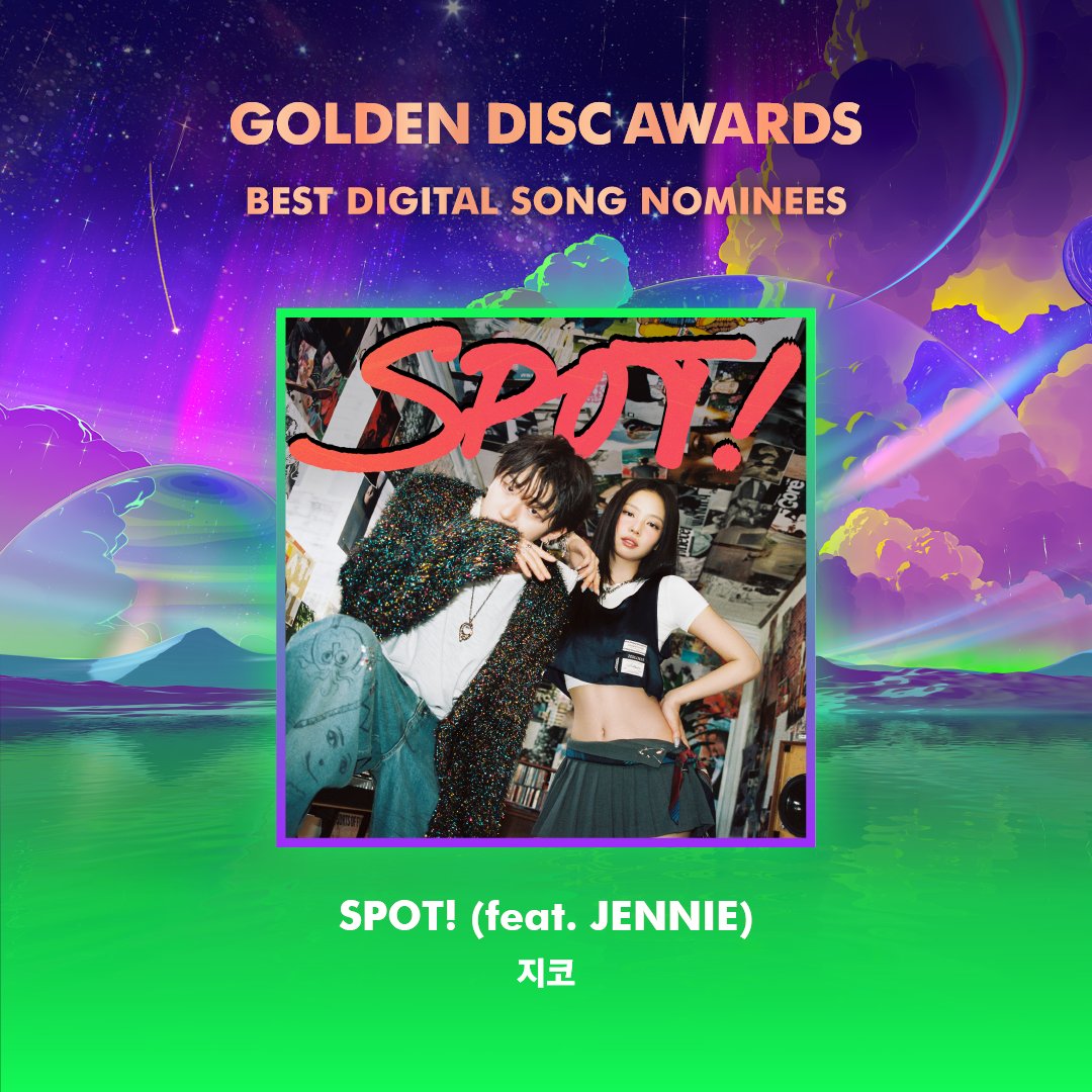 _GoldenDisc's tweet photo. Congratulations The 39th #GoldenDiscAwards Best Digital Song nominees!🎉

#지코 #ZICO
#태연 #TAEYEON

2025.01.04(Sat)~05(Sun)

#골든디스크어워즈 #골든디스크 #Goldendisc #GDA #디지털음원부문 #BestDigitalSongDivision

*Nominees are released in alphabetical order. https://t.co/0iI5og0yAx