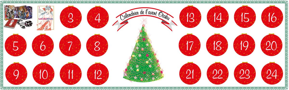 Calendrier de l'avent N°2] 🎁

Pour cette seconde case, je vous fais gagner le T1 de Sakura Wars !

Pour participer :

- RT + Like
- Follow <a href="/OtakuEsprit/">Esprit Otaku</a>

1 gagnant - TAS le 03/12/24
Réservé France métropolitaine et Belgique