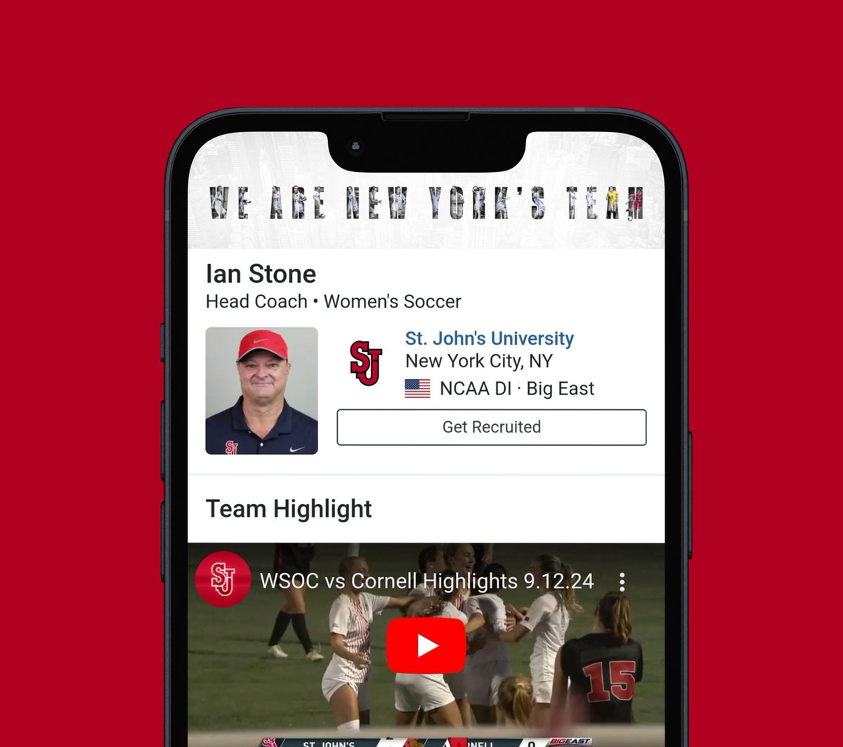 Internespo's tweet photo. 👤 New Coach: @ianstonesju
St. John's University 🎓
📍 New York City, NY
⚽️ @StJohnsWSoccer
🏟️ Belson Stadium (2,168)
🏆 2x BIG EAST Champions
⚡️ NCAA Division I · Big East
Coach Profile: https://t.co/HjS0UNsODG
#GoRedStorm #StJohnsWomanSoccer #GoSJU #YouthSoccer #ECNL #CollegeSoccer #Recruiting