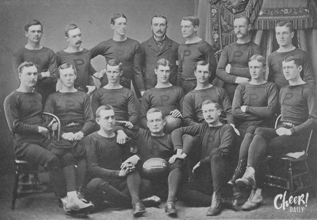 Throwing it back to 1884—where it all began!

The first-ever documented cheer was shouted at Princeton University, igniting the crowd with these unforgettable words:

Ray, Ray, Ray!
Tiger, Tiger, Tiger!
Sis, Sis, Sis!
Boom, Boom, Boom!
Aaaaah! Princeton, Princeton, Princeton!