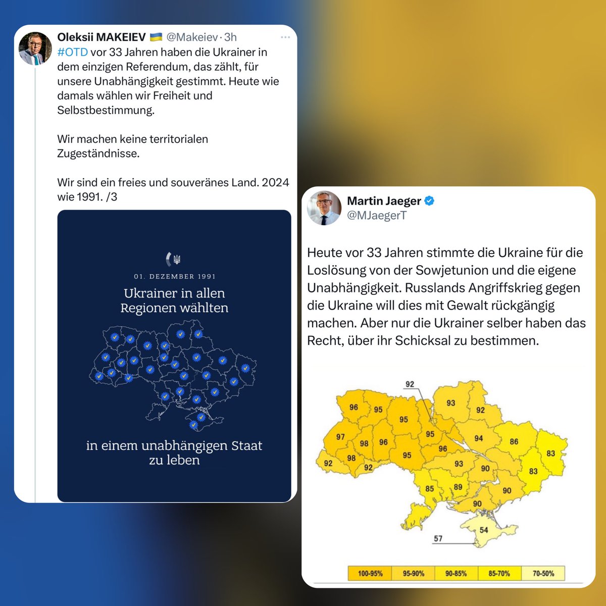 Zwei Botschafter. Eine Botschaft.