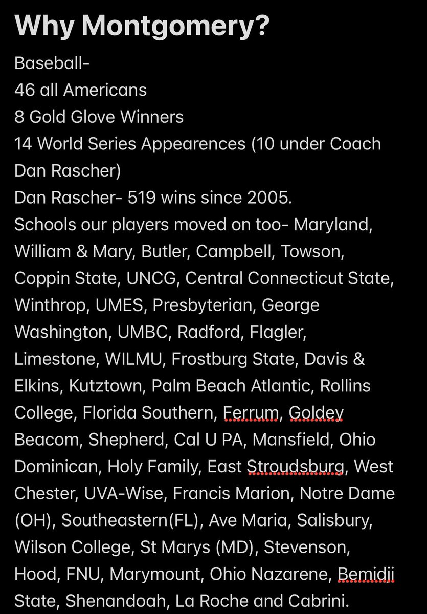 Montgomery College Baseball (MD) tweet media