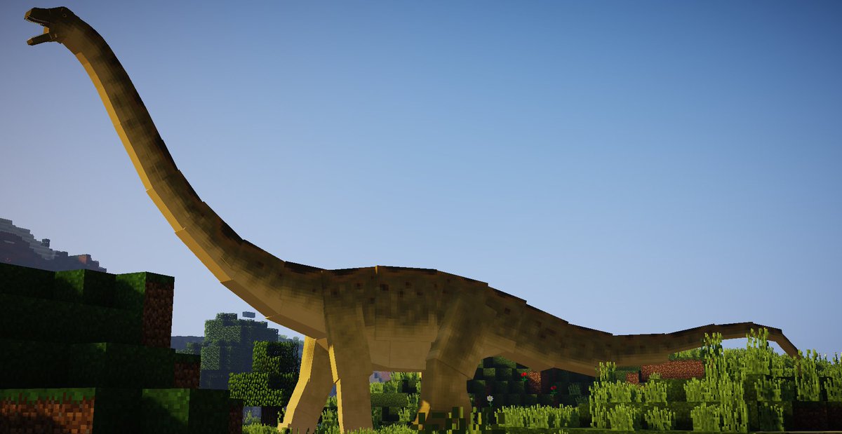 We have just released JurassiCraft v2.4.11 including the Mamenchisaurus for our December Release!

Check it out live right now on our Patreon!
patreon.com/JurassiCraft